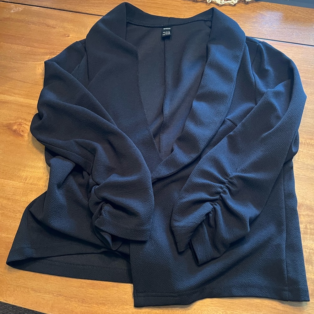 Open blazer/cardigan